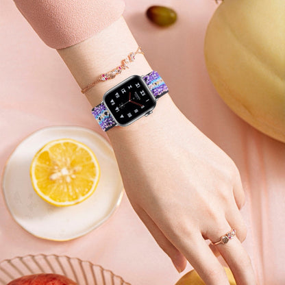 Skorter | Elastic Watch Band for Apple Watch Series 7 45mm / 6 & SE & 5 & 4 44mm / 3 & 2 & 1 42mm(13)