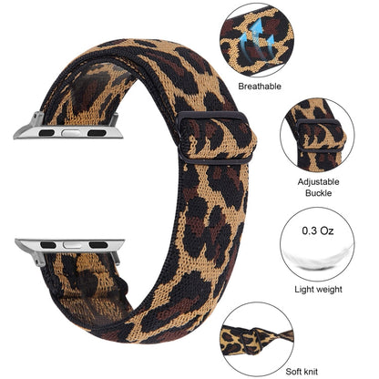 Skorter | Elastic watch strap for Apple Watch Series 7 45mm / 6 & SE & 5 & 4 44mm / 3 & 2 & 1 42mm(16)