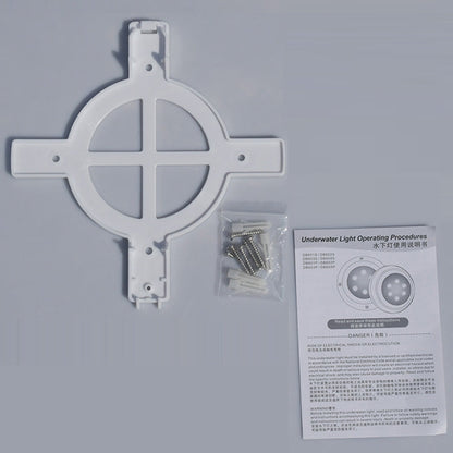 Skorter | 18x3W ABS plastic pool wall lamp underwater light (White)