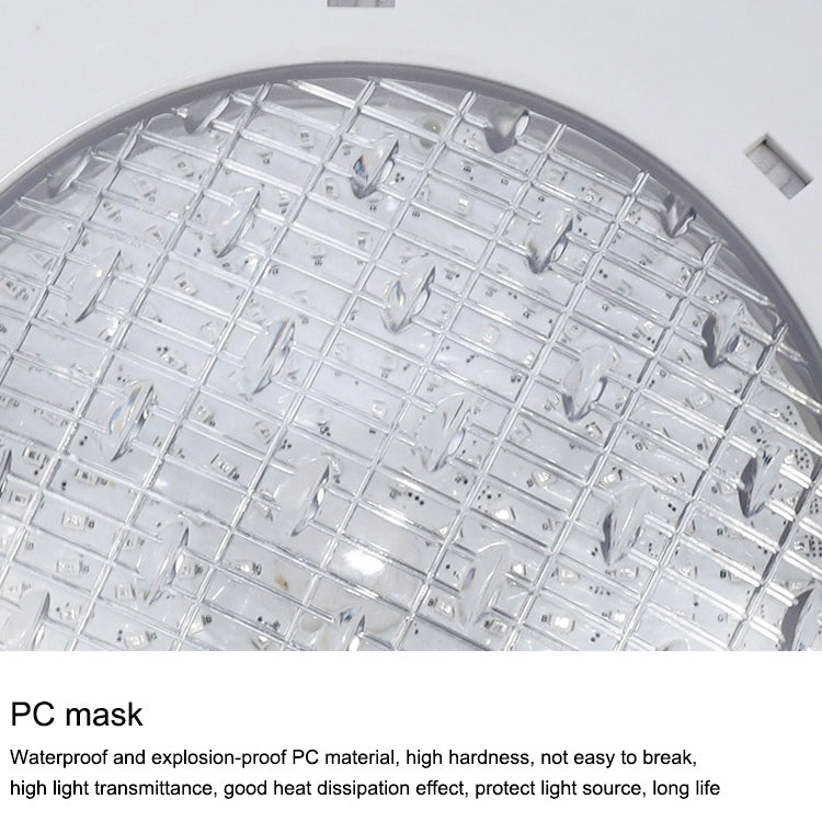 Skorter | 18x3W ABS plastic pool wall lamp underwater light (White)