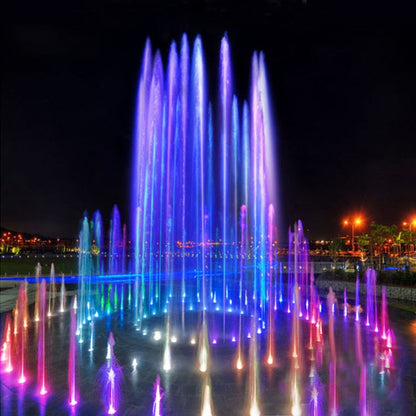 Skorter | 12W Landscape Color Changing Ring LED Stainless Steel Underwater Spotlight (Colorful)