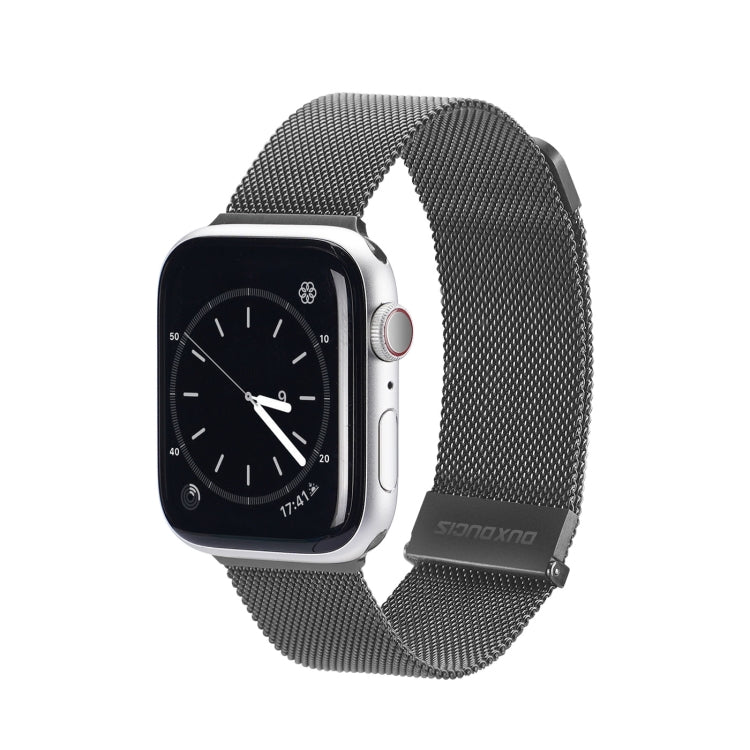 Skorter | DUX DUCIS Milanese watch strap for Apple Watch Series 9&8&7 45mm / SE 3&SE 2&6&SE&5&4 44mm / 3&2&1 42mm (Gray)
