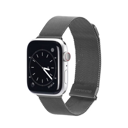 Skorter | DUX DUCIS Milanese watch strap for Apple Watch Series 9&8&7 45mm / SE 3&SE 2&6&SE&5&4 44mm / 3&2&1 42mm (Gray)