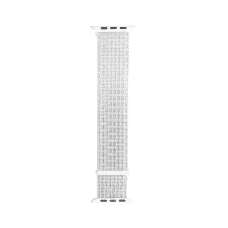 Skorter | For Apple Watch Apple Watch Ultra 49mm & Watch Ultra 2 49mm / Series 9 & 8 & 7 45mm / SE 3 & SE 2 & 6 & SE & 5 & 4 44mm / 3 & 2 & 1 42mm Mutural Nylon Watch Band (White)