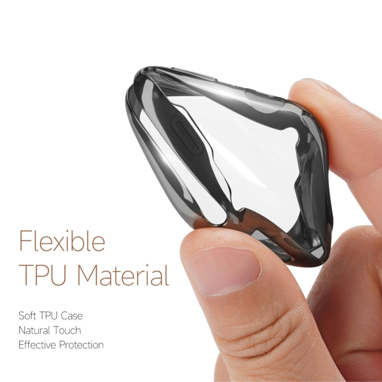 Skorter | DUX DUCIS Samo Series electroplated TPU watch case for Apple Watch Series 9 / 8 / 7 45mm (Black)