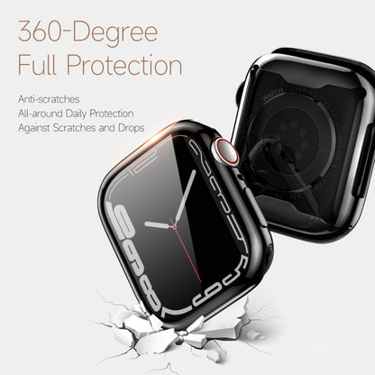 Skorter | DUX DUCIS Samo Series electroplated TPU watch case for Apple Watch Series 9 / 8 / 7 45mm (Black)
