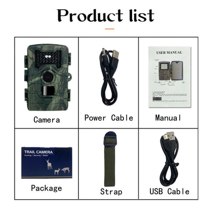 Skorter | PR2000 2 Inch LCD Screen Infrared Night Vision Wildlife Hunting Trail Camera