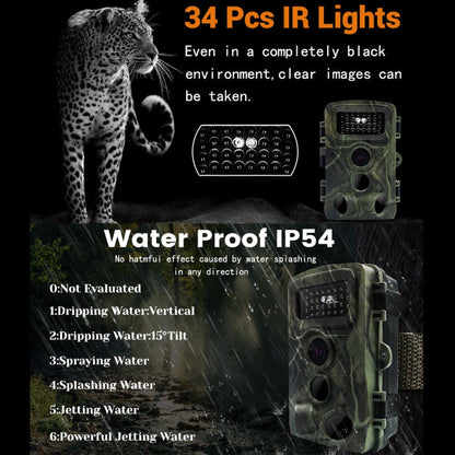 Skorter | PR3000 2 Inch LCD Screen Infrared Night Vision Wildlife Hunting Trail Camera