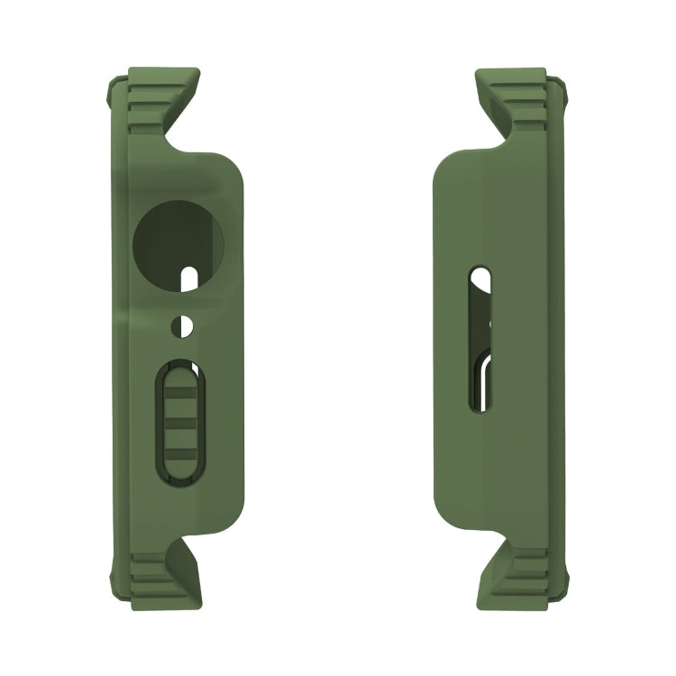 Skorter | 2 in 1 Screen Tempered Glass Film Protection Case For Apple Watch Series 6 / 5 / 4 / SE 40mm (Army Green)