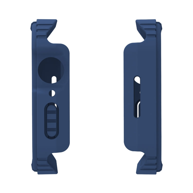 Skorter | 2 in 1 Screen Tempered Glass Film Protective Case For Apple Watch Series 6 / 5 / 4 / SE 40mm (Midnight Blue)