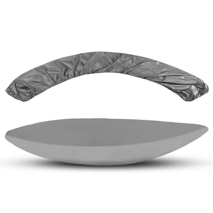 Skorter | 210D Oxford Cloth Outdoor Waterproof Sunscreen Kayak Cover, For:4.1-4.5m(Grey)