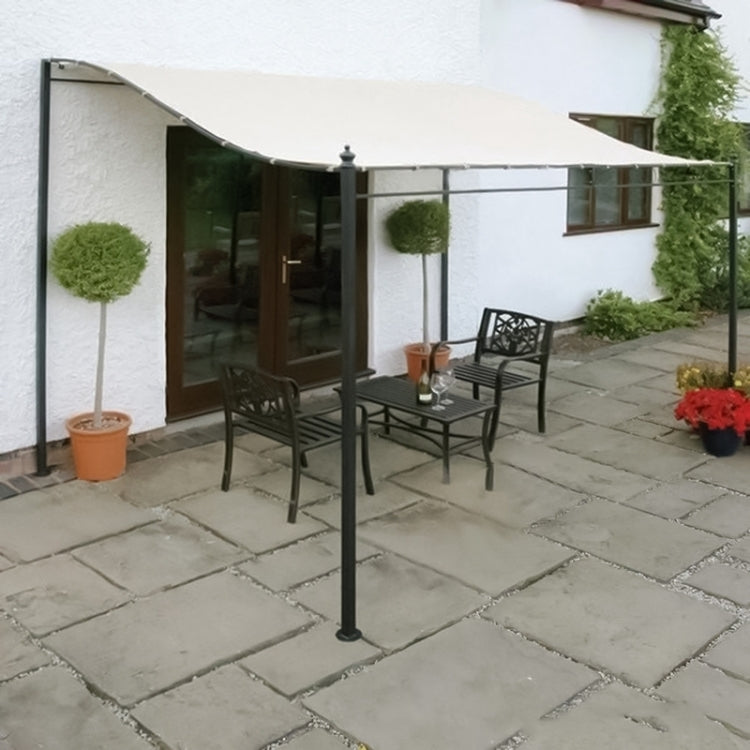 Skorter | Garden Patio Awning Canopy Waterproof Shade Cloth, Size:3X2.6m(Beige)