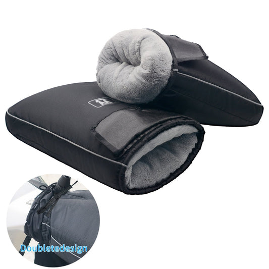 Skorter | CS-1780A1 Winter Fleece Thickened Warm Outdoor Motorcycle Gloves, Style:Big Mouth Version