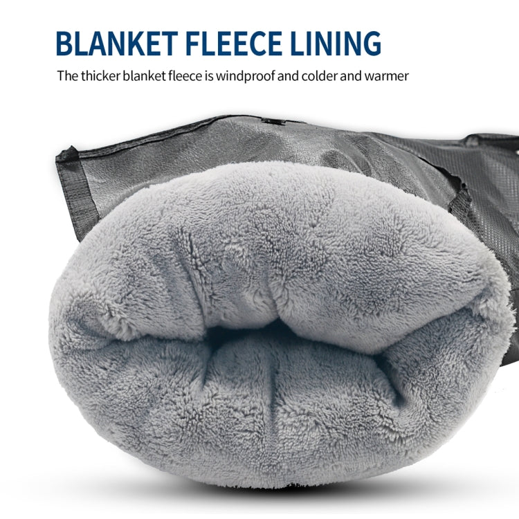 Skorter | CS-1780A2 Winter Fleece Thickened Warm Outdoor Motorcycle Gloves, Style:Small Mouth Version