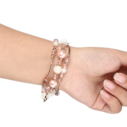 Skorter | For Apple Watch 5 & 4 40mm / 3 & 2 & 1 38mm Glowing Agate Watch Band (Rose Gold)