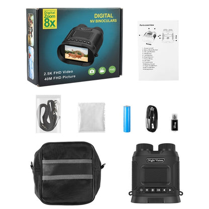 Skorter | DT29 3 inch IPS Screen Binoculars Digital Binoculars Night Vision(Black)