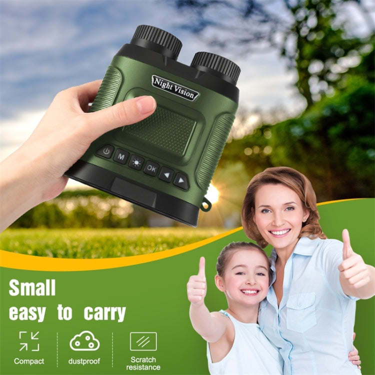 Skorter | DT29 3 inch IPS Screen Binoculars Digital Binoculars Night Vision(Green)