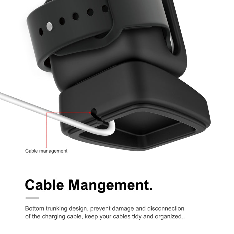 Skorter | For Apple Watch 44/42/40/38mm Retro Watch Stand Holder (Black)