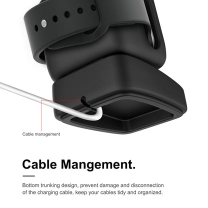 Skorter | For Apple Watch 44/42/40/38mm Retro Watch Stand Holder (Black)