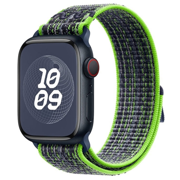 Skorter | For Apple Watch SE 2023 40mm Loop Nylon Band (Green Blue)