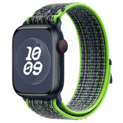 Skorter | For Apple Watch SE 2023 40mm Loop Nylon Band (Green Blue)