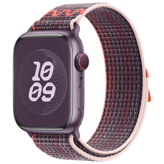 Skorter | For Apple Watch 42mm Loop Nylon Band (Berry Purple)