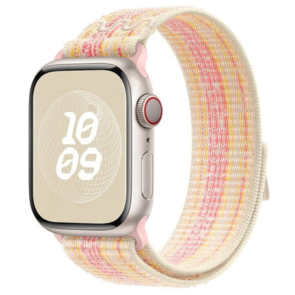 Skorter | For Apple Watch 42mm Loop Nylon Strap (Starlight Yellow Pink)