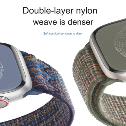 Skorter | For Apple Watch SE 2023 40mm Loop Nylon Watch Strap (Colorful Starry Light)