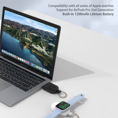 Skorter | For Apple Watch / AirPods Series U20A Portable Magnetic Wireless Charger (white)