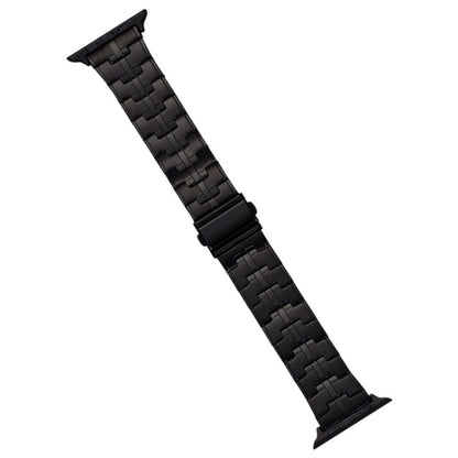 Skorter | For Apple Watch SE 2023 40mm Stainless Steel Band (Black)