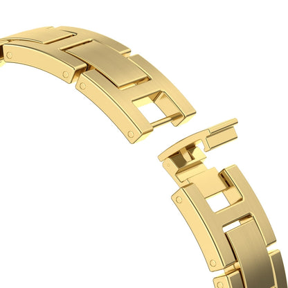 Skorter | For Apple Watch SE 2023 44mm H Slim Stainless Steel Band (Starlight)