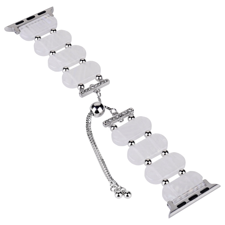 Skorter | For Apple Watch SE 2023 40mm resin retractable chain bracelet (fluorescent)