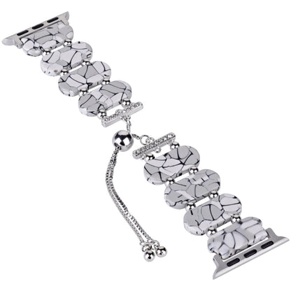 Skorter | For Apple Watch 42mm Resin Expandable Chain Bracelet (Cracks)
