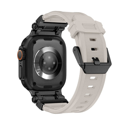 Skorter | For Apple Watch SE 2023 44mm Explorer TPU Watch Band (Black Star Light)