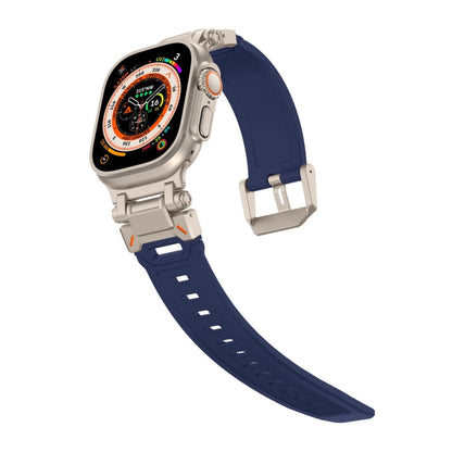 Skorter | For Apple Watch SE 2023 44mm Explorer TPU Watch Band (Titan Blue)
