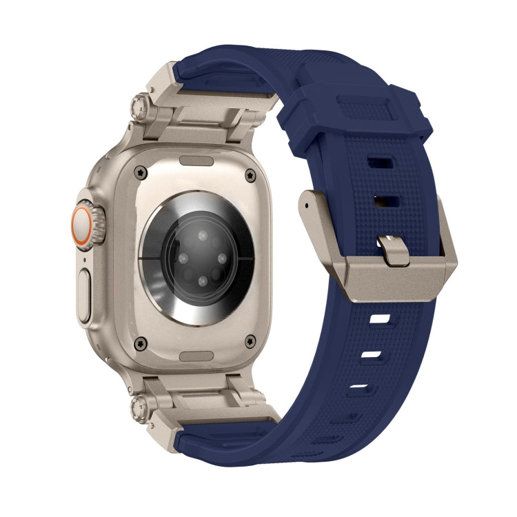 Skorter | For Apple Watch SE 2022 44mm Explorer TPU Watch Band (Titan Blue)