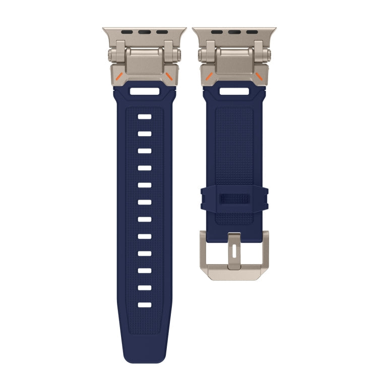Skorter | For Apple Watch 42mm Explorer TPU Watch Band (Titanium Blue)