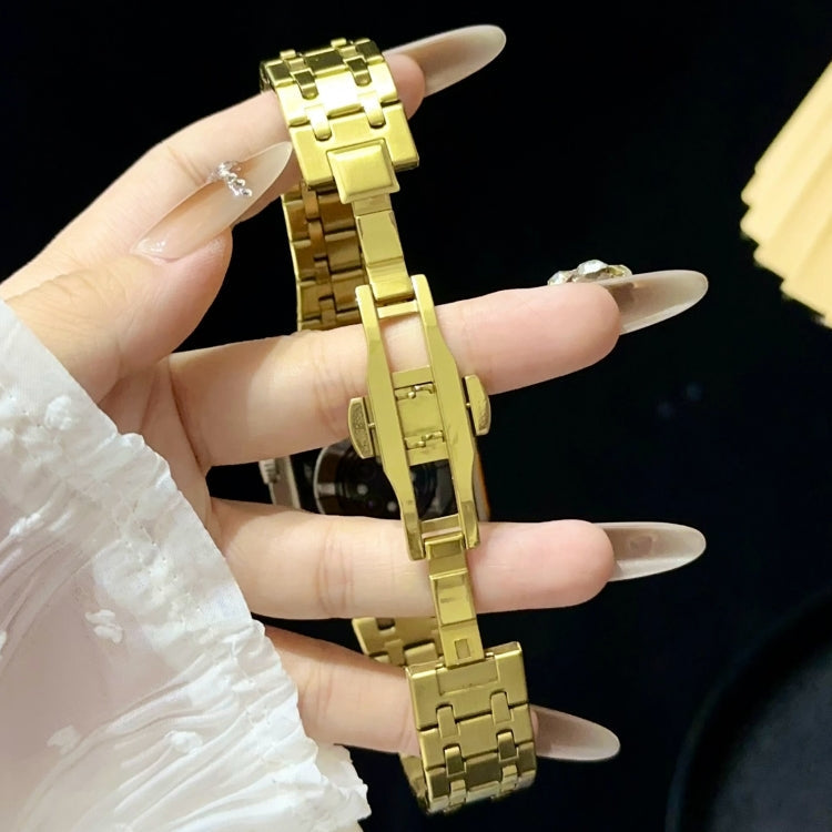 Skorter | For Apple Watch 42mm Double T Stainless Steel Bracelet (Gold)