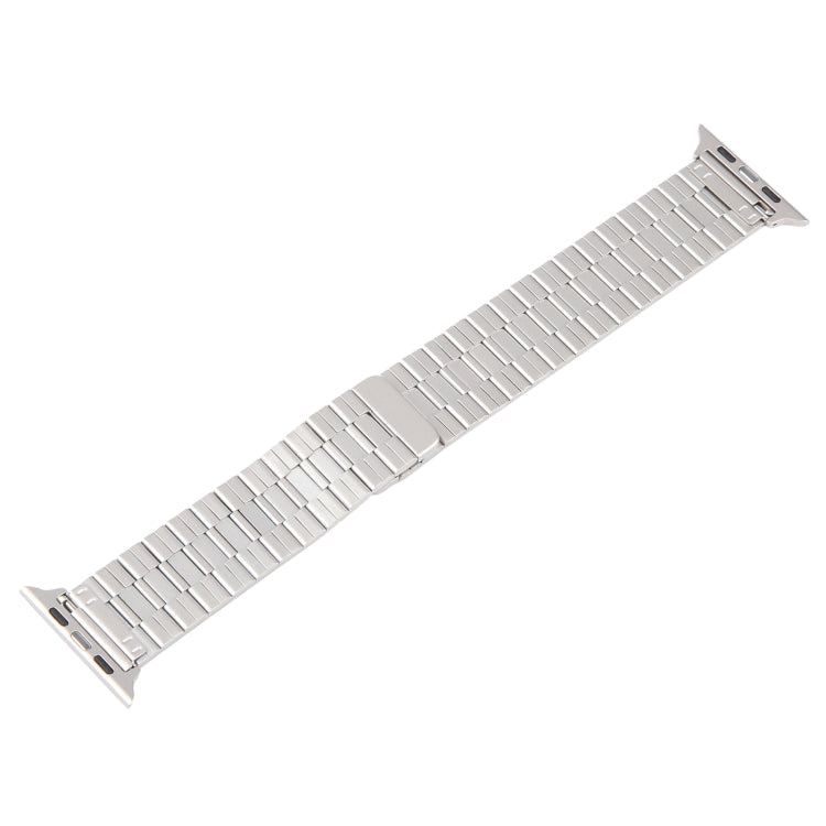 Skorter | For Apple Watch SE 2023 44mm Bamboo Stainless Steel Magnetic Wristwatch (Starlight)