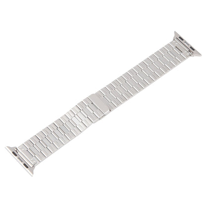 Skorter | For Apple Watch SE 2023 44mm Bamboo Stainless Steel Magnetic Wristwatch (Starlight)
