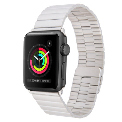 Skorter | For Apple Watch 38mm Bamboo Stainless Steel Magnetic Watch Band (Starlight)