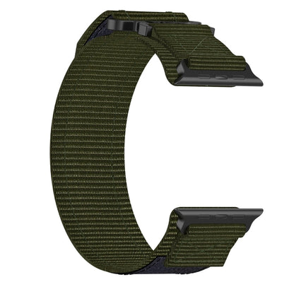 Skorter | For Apple Watch SE 2022 40mm Nylon Velcro Watch Band (Army Green)