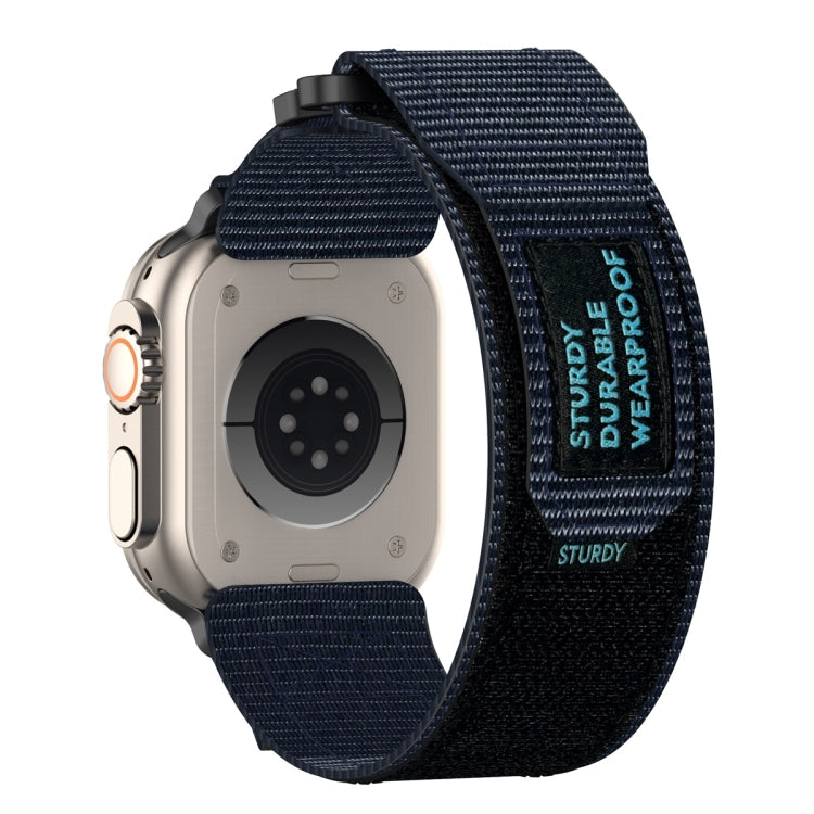 Skorter | For Apple Watch 38 mm Nylon Velcro Watch Band (Blue)