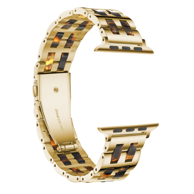 Skorter | For Apple Watch 5 & 4 44mm / 3 & 2 & 1 42mm Stainless Steel + Resin Band (Hawksbill)