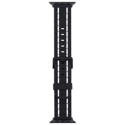 Skorter | For Apple Watch 5 & 4 44mm / 3 & 2 & 1 42mm Silicone Wave Style Watch Band (White)