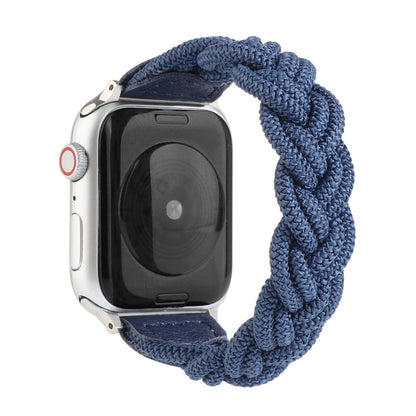 Skorter | Elastic woven bracelet for the Apple Watch Series 7 41mm / 6 & SE & 5 & 4 40mm / 3 & 2 & 1 38mm, Length:150mm(Blue)