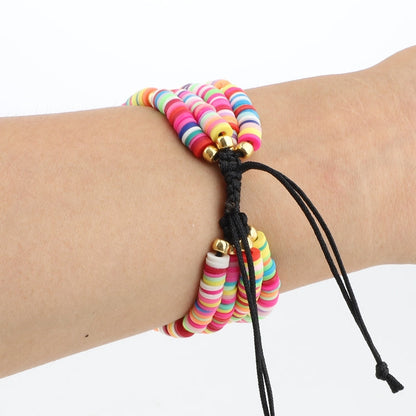 Skorter | Bohemian Style Soft Ceramic Ball Bracelet For Apple Series 7 41mm / 6 & SE & 5 & 4 40mm / 3 & 2 & 1 38mm(Color)