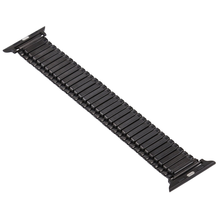 Skorter | Elastic Aluminum Watch Band for Apple Watch Series 7 41mm / 6 & SE & 5 & 4 40mm / 3 & 2 & 1 38mm (Black)