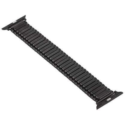 Skorter | Elastic Aluminum Watch Band for Apple Watch Series 7 41mm / 6 & SE & 5 & 4 40mm / 3 & 2 & 1 38mm (Black)