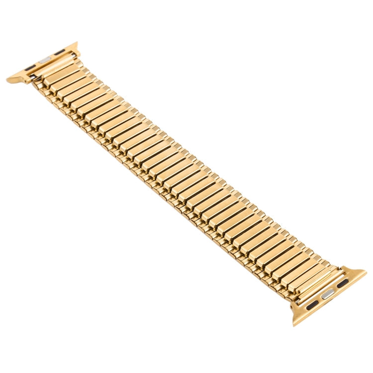 Skorter | Elastic Aluminium Watch Band for Apple Watch Series 9&8&7 41mm / SE 3&SE 2&6&SE&5&4 40mm / 3&2&1 38mm (Gold)